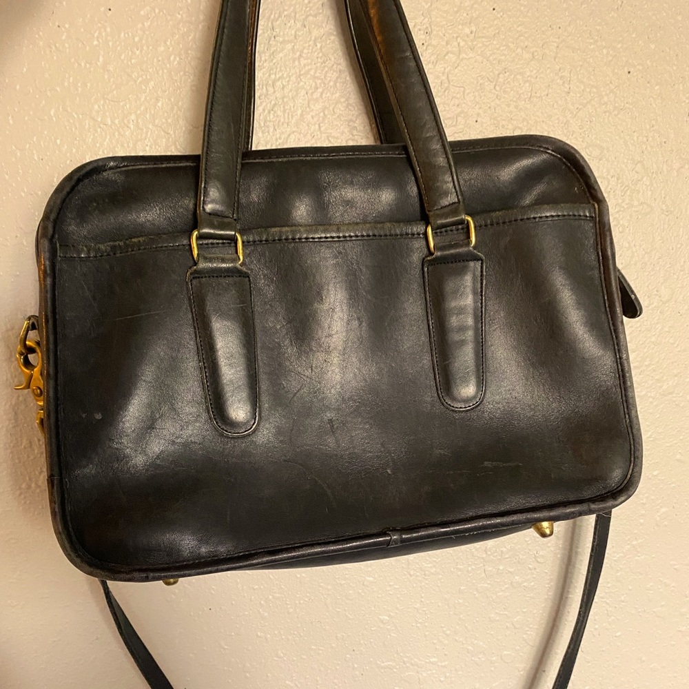 Vintage coach shoulder bag